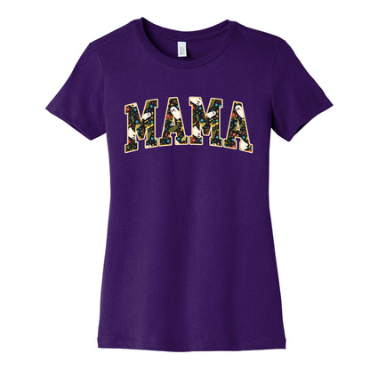 Halloween Mama Womens Cotton Tee