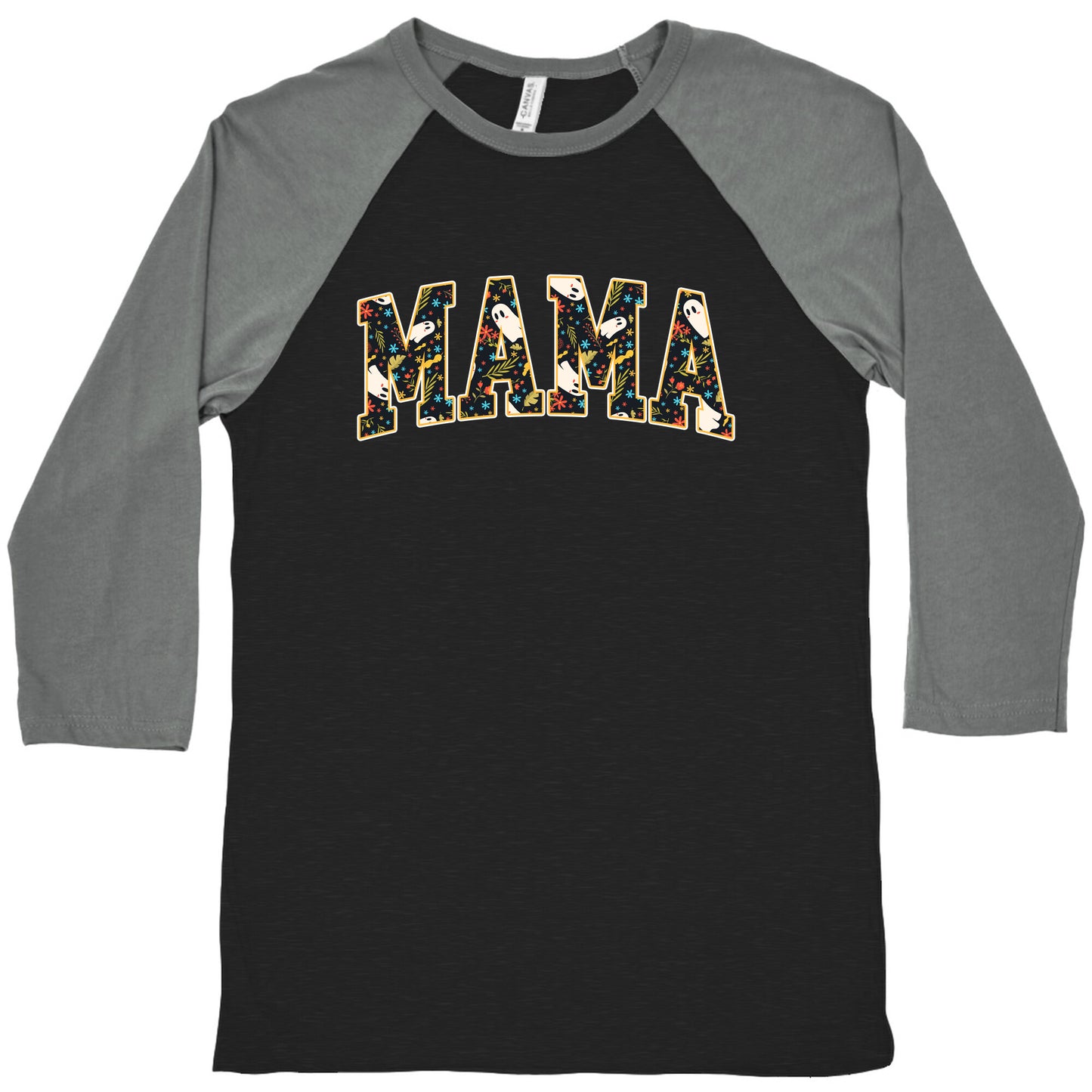 Halloween Mama Baseball Tee