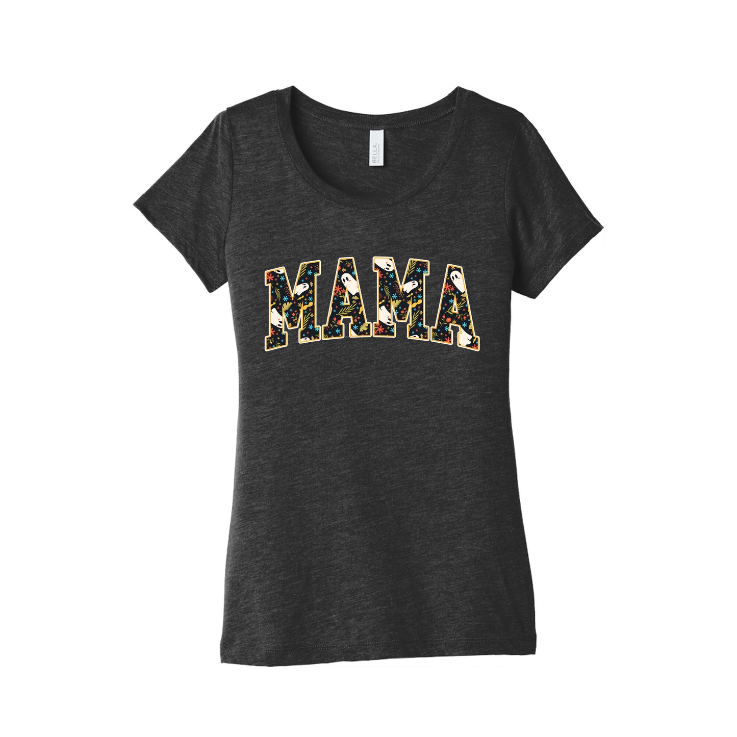 Halloween Mama Womens Triblend Tee