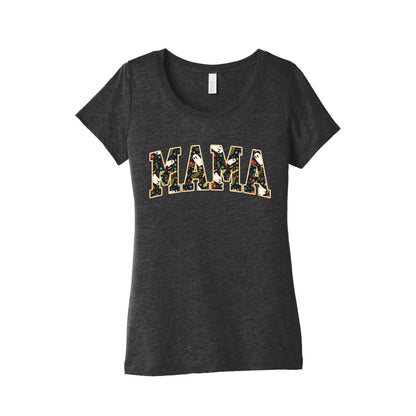 Halloween Mama Womens Triblend Tee