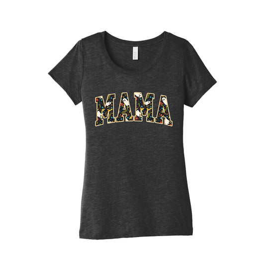 Halloween Mama Womens Triblend Tee