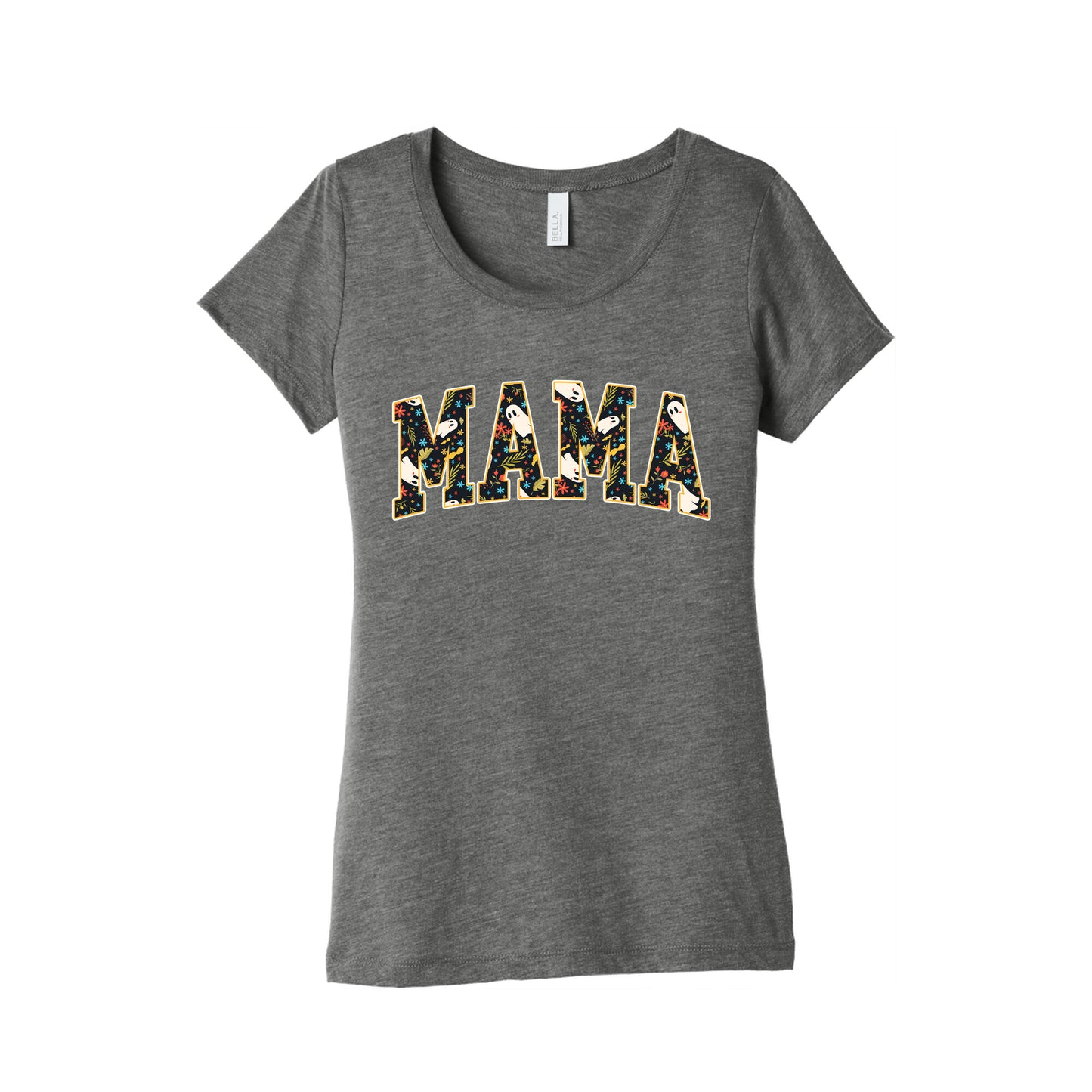 Halloween Mama Womens Triblend Tee