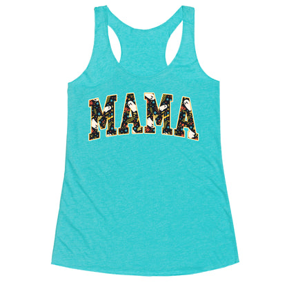 Halloween Mama Racerback Tank