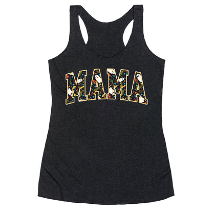 Halloween Mama Racerback Tank
