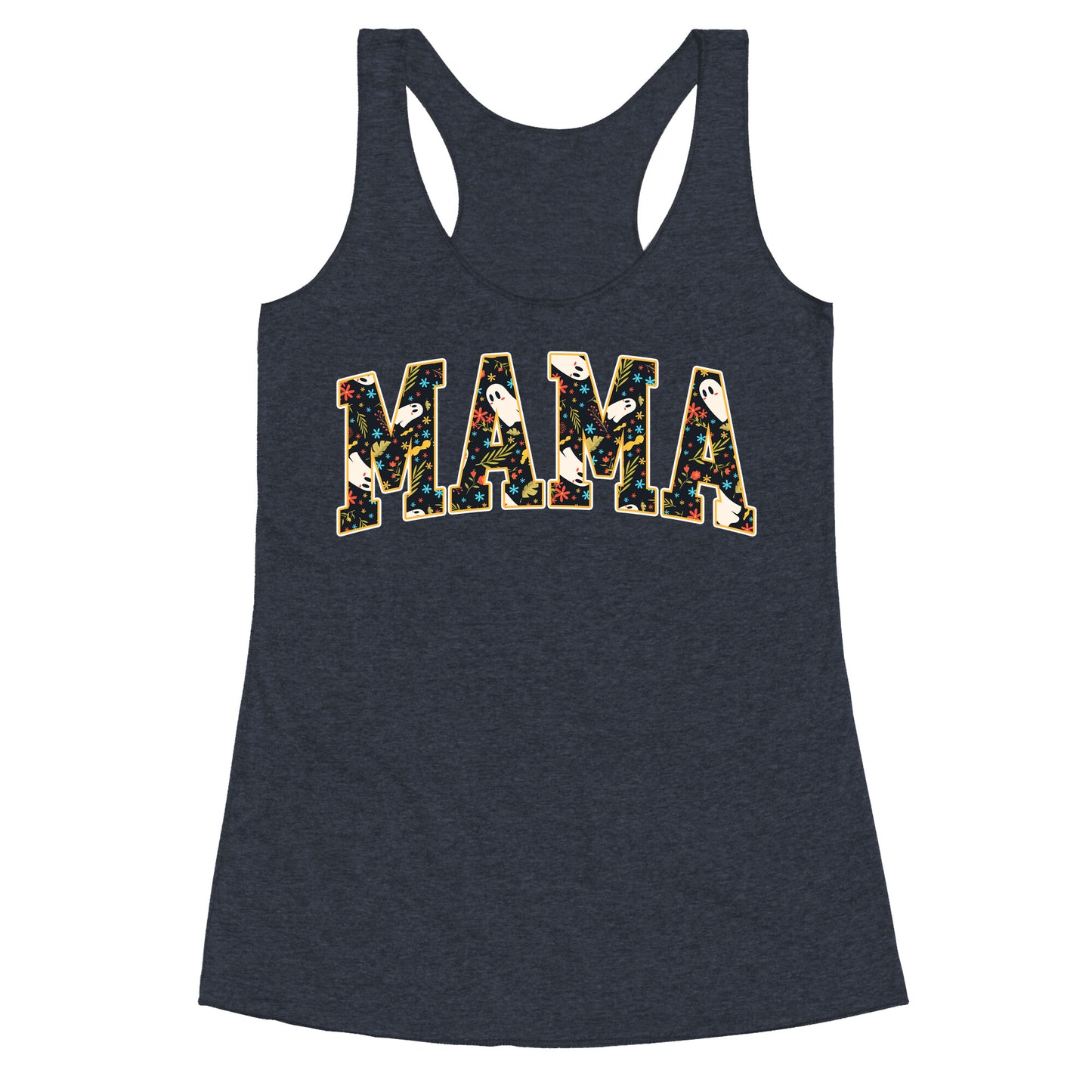 Halloween Mama Racerback Tank