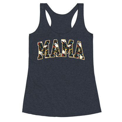 Halloween Mama Racerback Tank