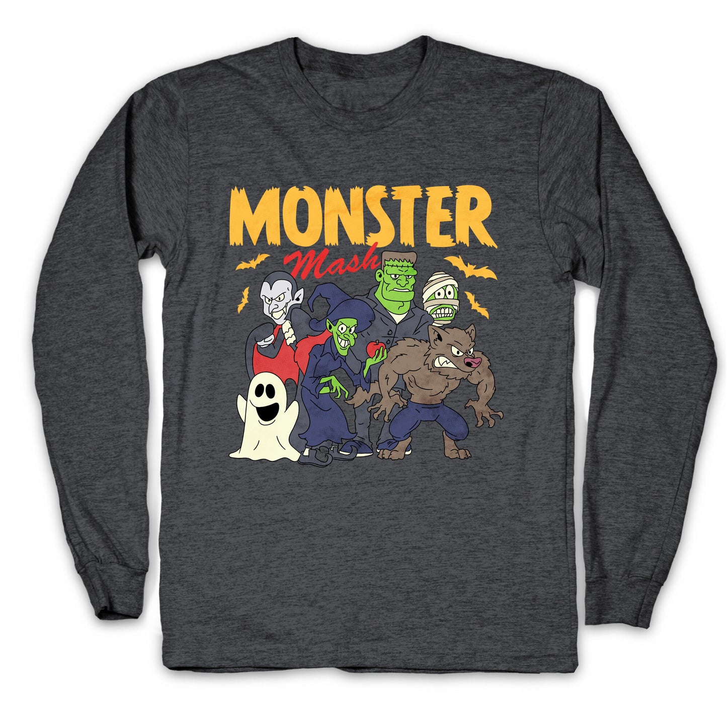 Halloween Monster Mash Longsleeve Tee