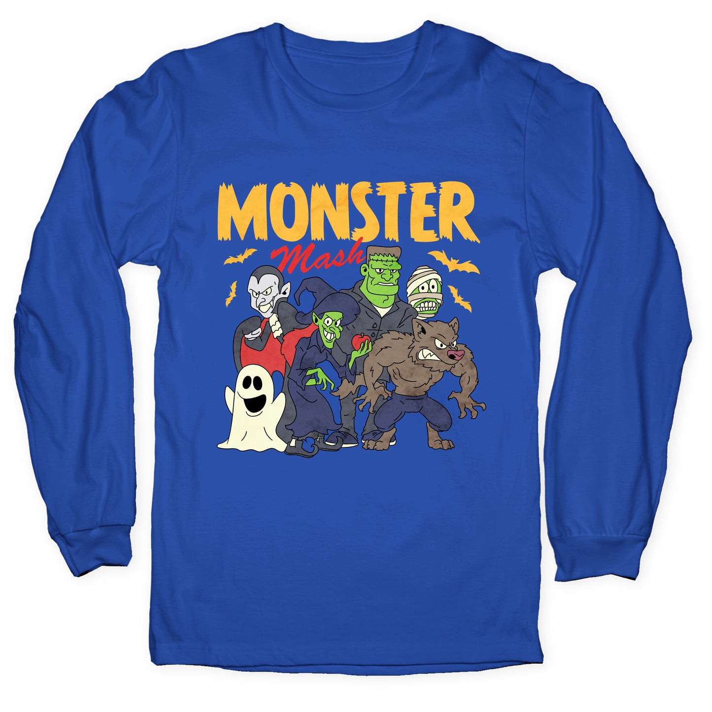 Halloween Monster Mash Longsleeve Tee