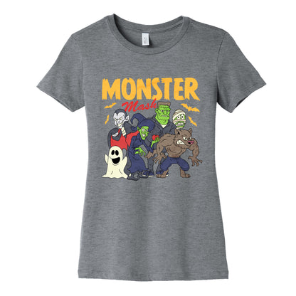 Halloween Monster Mash Womens Cotton Tee