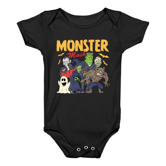 Halloween Monster Mash Baby One-Piece