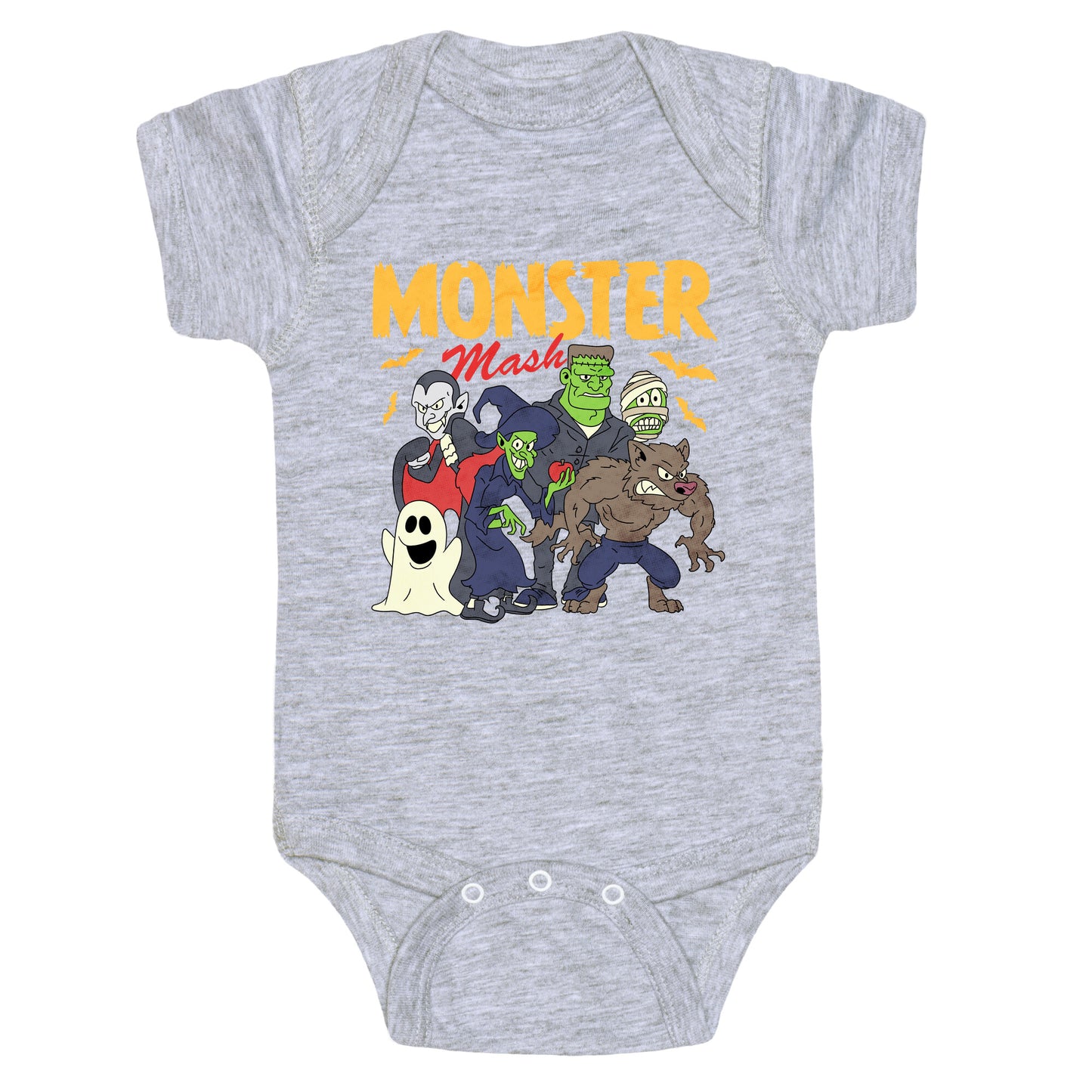 Halloween Monster Mash Baby One-Piece