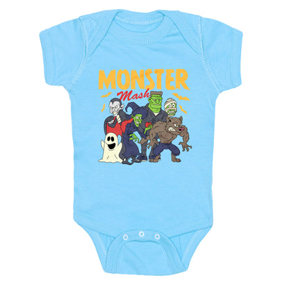 Halloween Monster Mash Baby One-Piece
