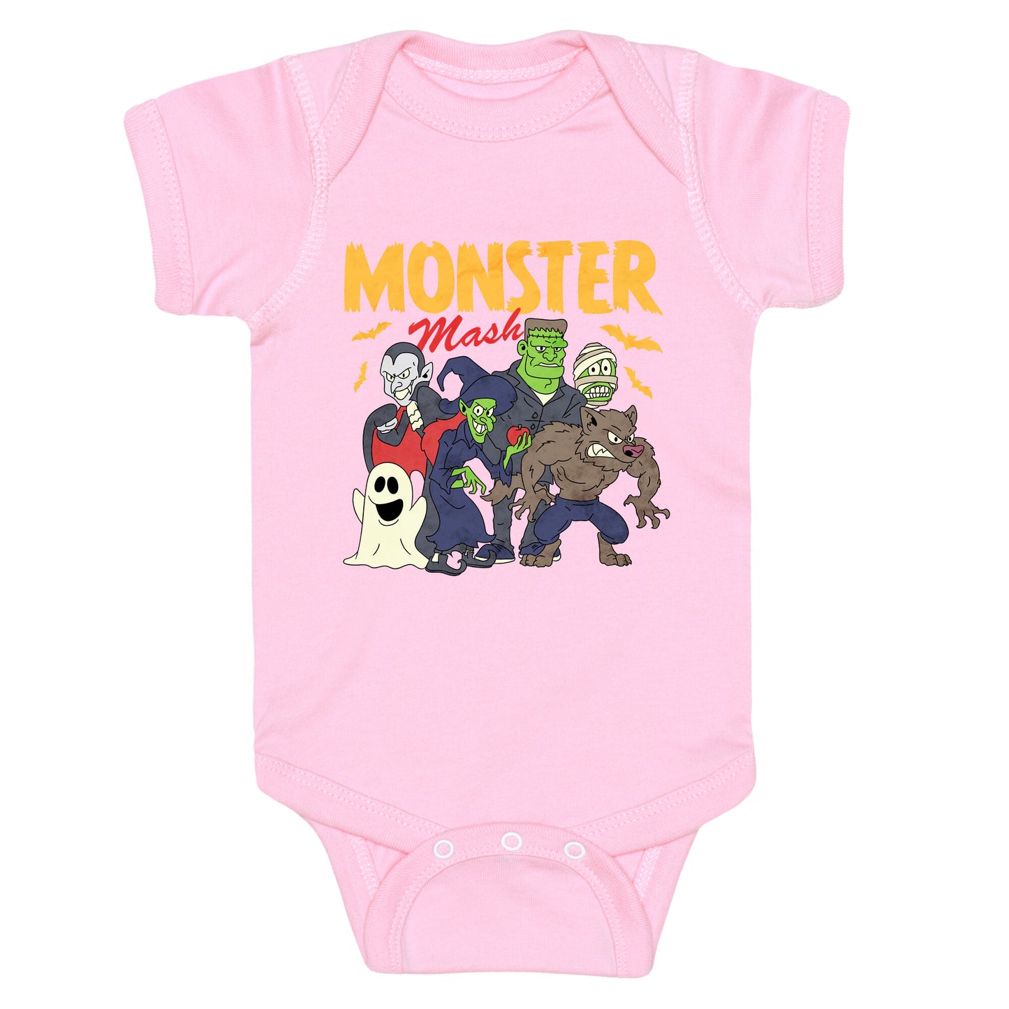 Halloween Monster Mash Baby One-Piece