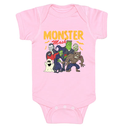 Halloween Monster Mash Baby One-Piece