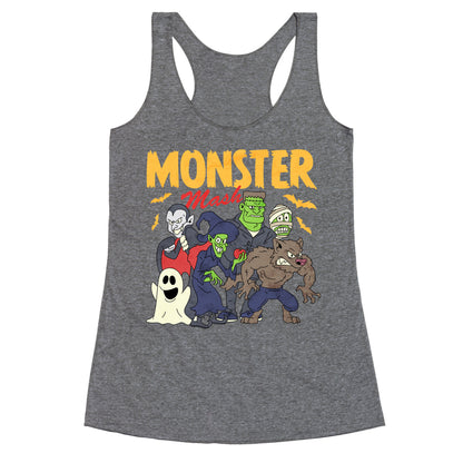 Halloween Monster Mash Racerback Tank