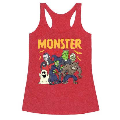Halloween Monster Mash Racerback Tank