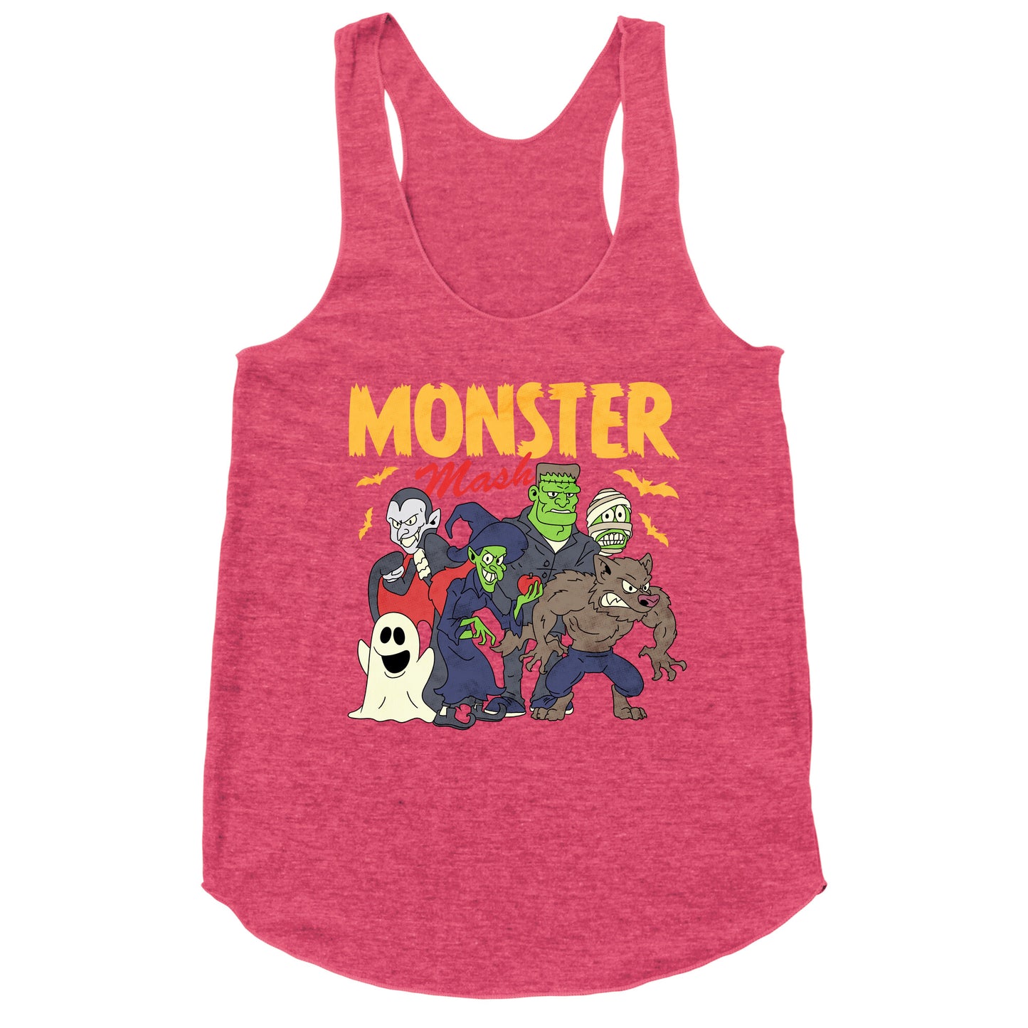 Halloween Monster Mash Racerback Tank