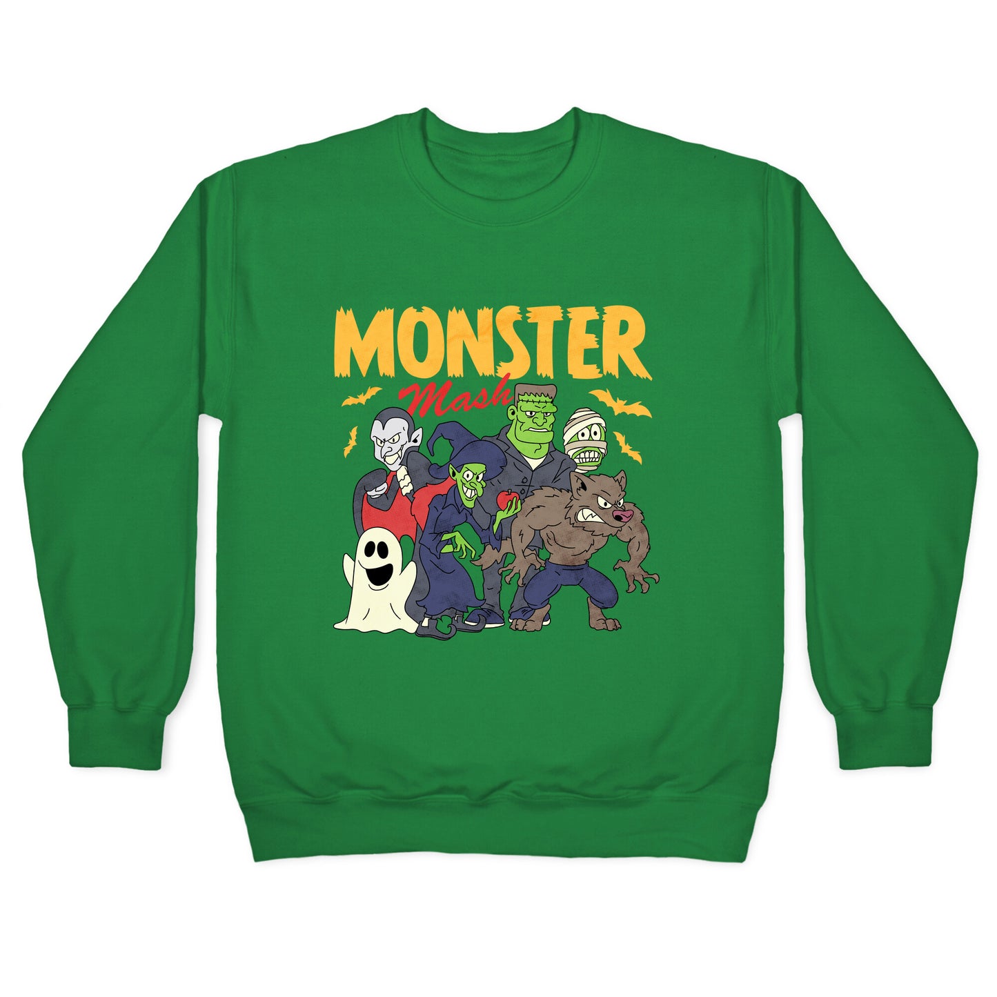 Halloween Monster Mash Crewneck Sweatshirt