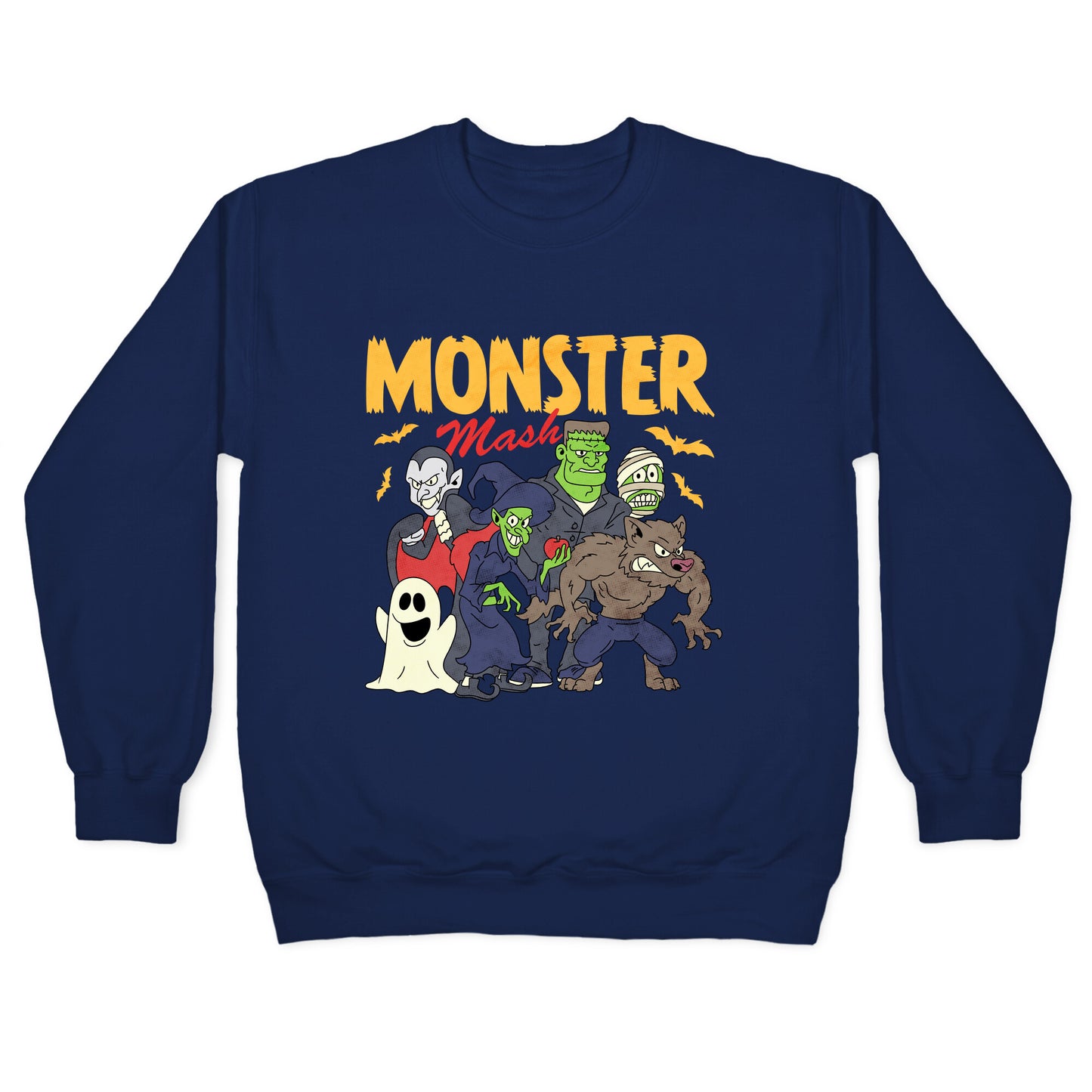 Halloween Monster Mash Crewneck Sweatshirt