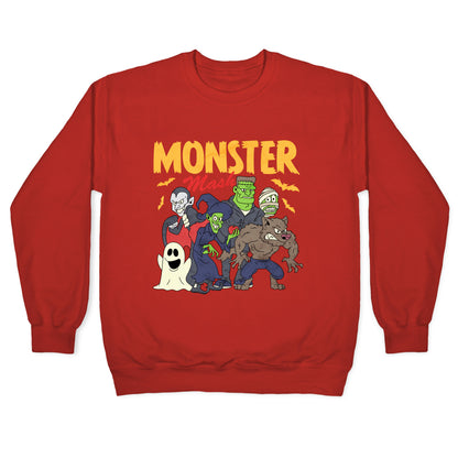 Halloween Monster Mash Crewneck Sweatshirt