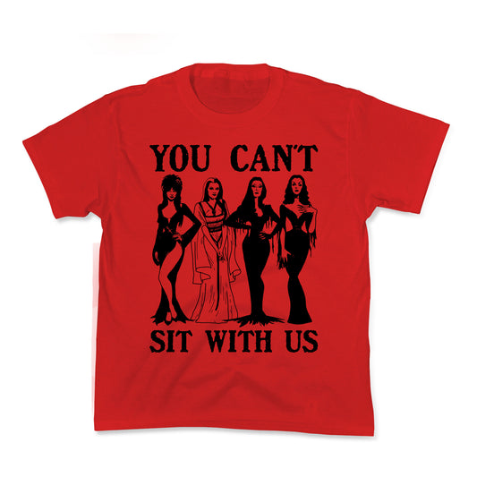 Halloween You Cant Sit With Us Kids Tee