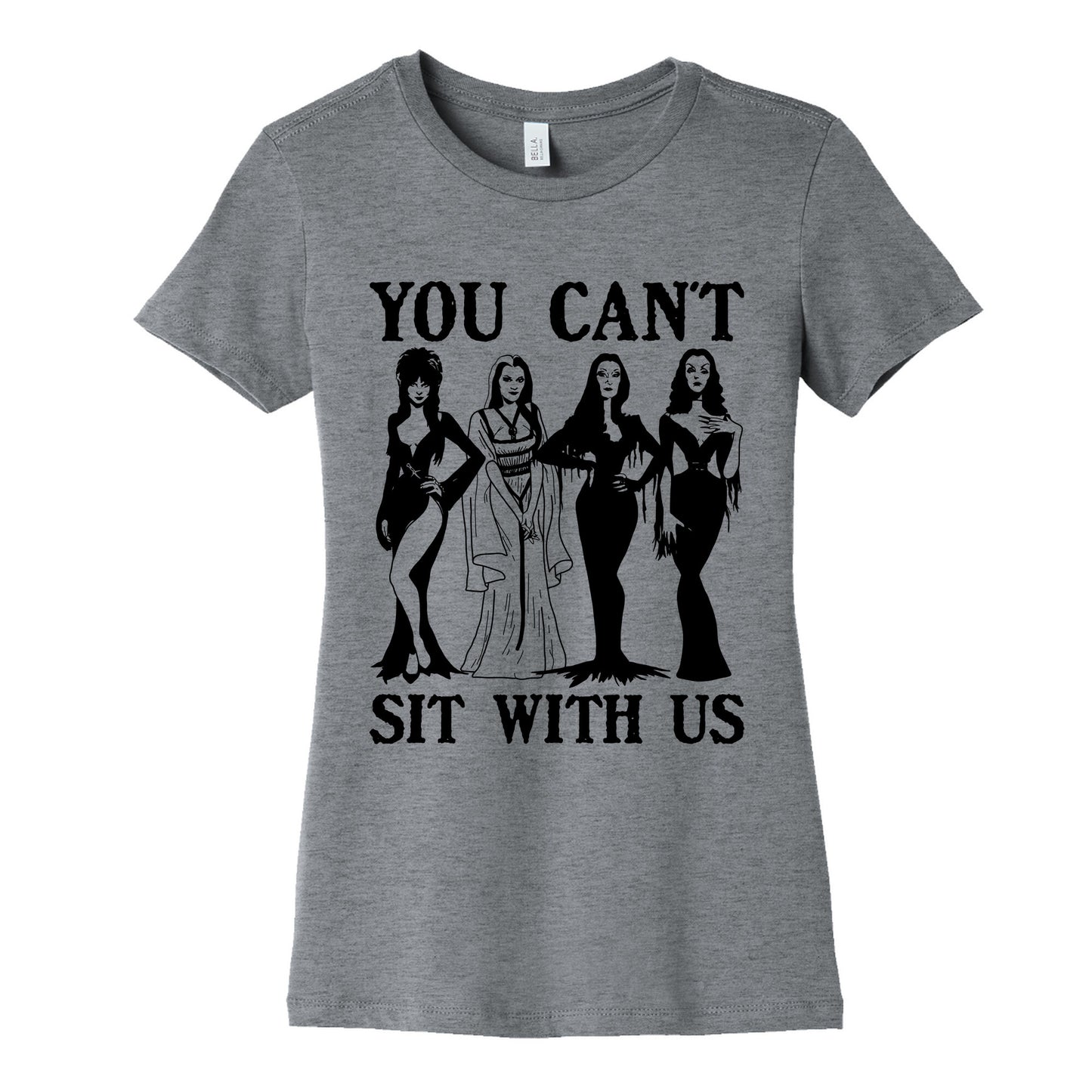 Halloween You Cant Sit With Us Womens Cotton Tee