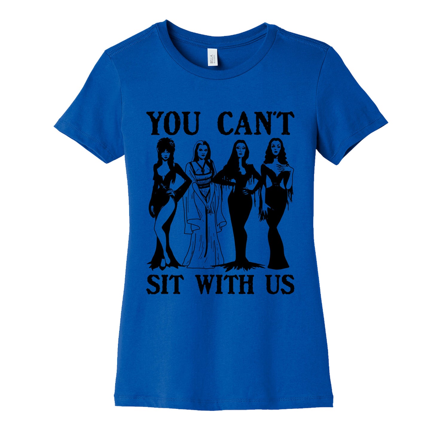 Halloween You Cant Sit With Us Womens Cotton Tee