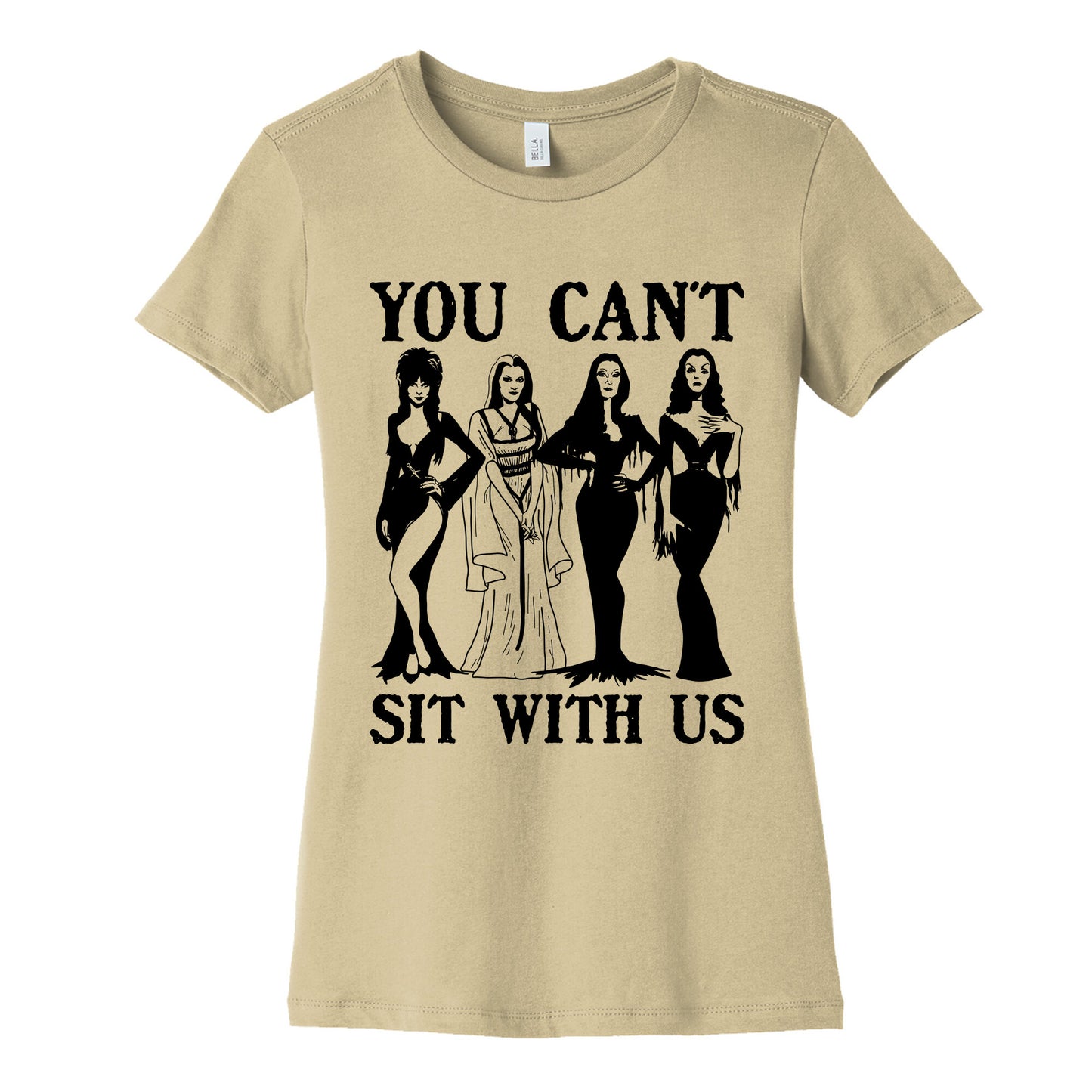 Halloween You Cant Sit With Us Womens Cotton Tee
