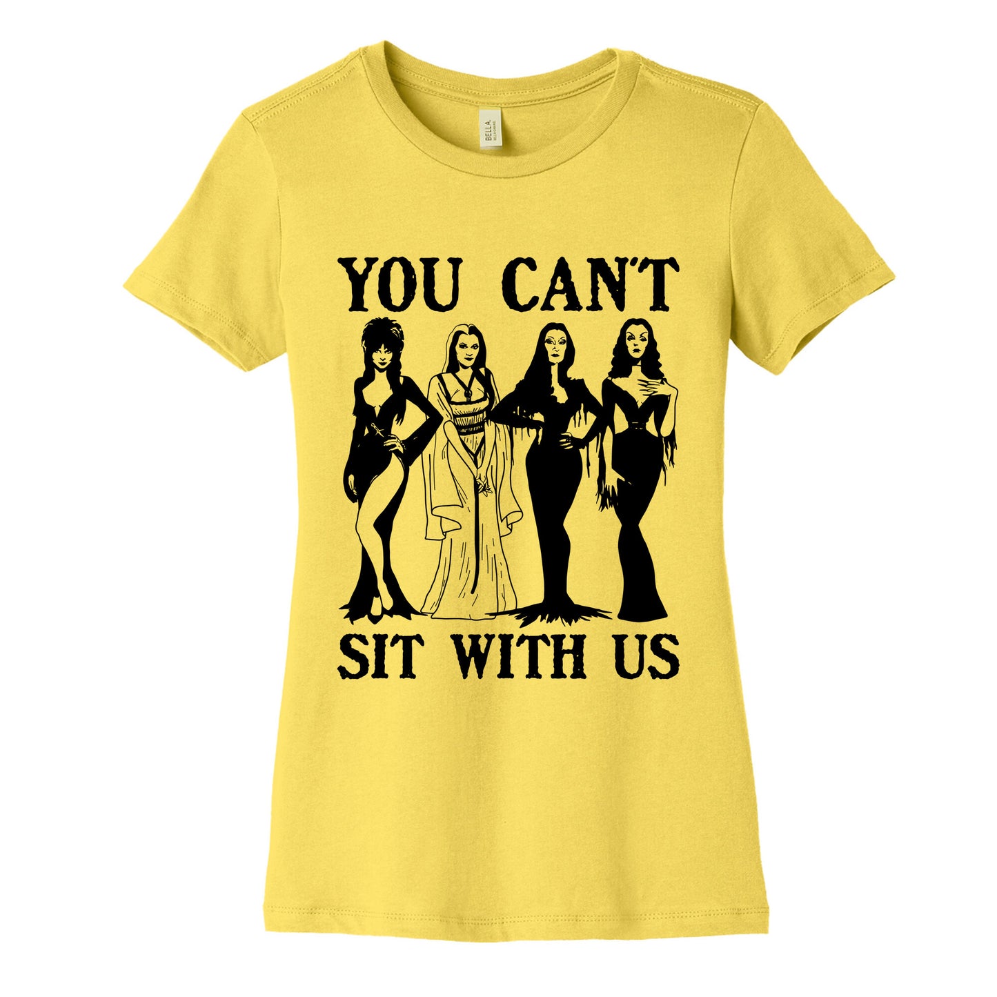 Halloween You Cant Sit With Us Womens Cotton Tee