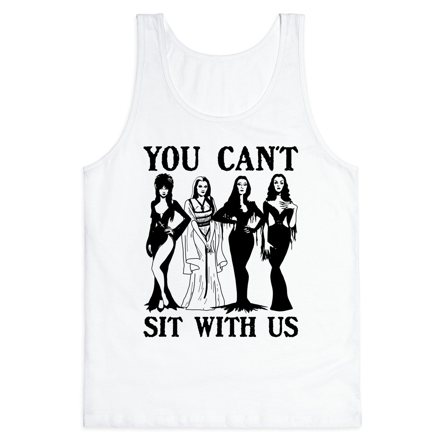Halloween You Cant Sit With Us Tank Top