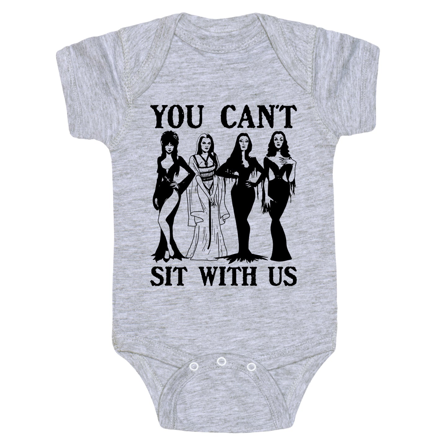 Halloween You Cant Sit With Us Baby One-Piece