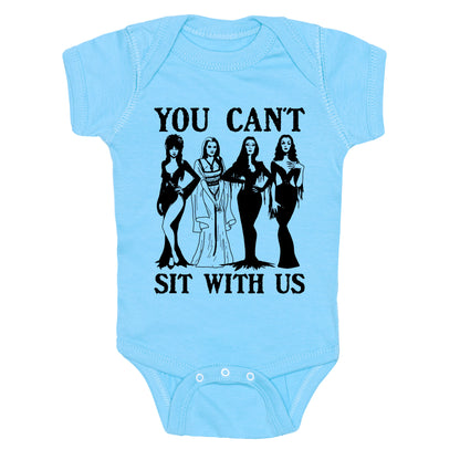 Halloween You Cant Sit With Us Baby One-Piece