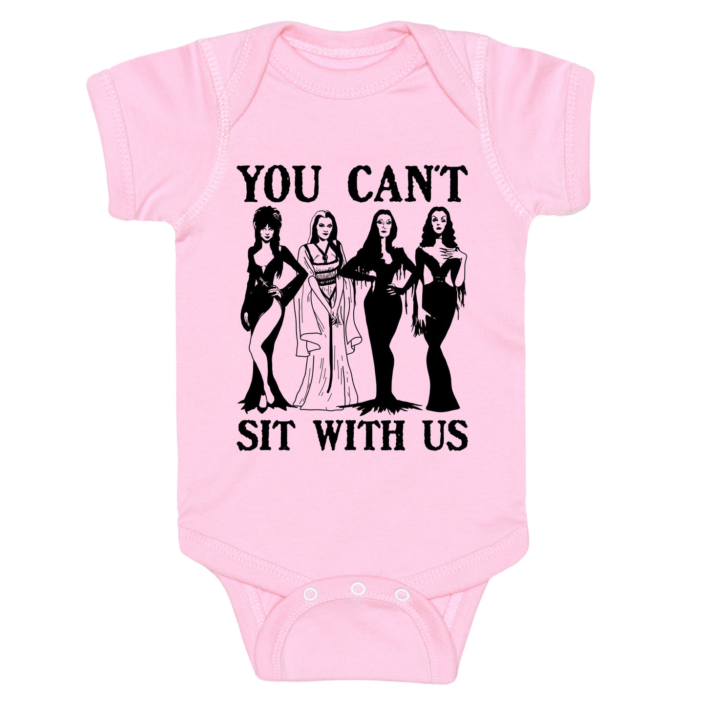 Halloween You Cant Sit With Us Baby One-Piece