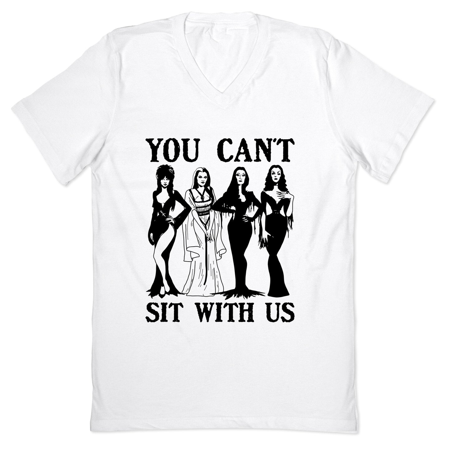 Halloween You Cant Sit With Us V-Neck