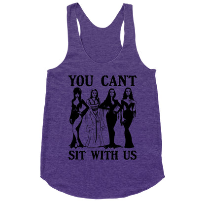 Halloween You Cant Sit With Us Racerback Tank