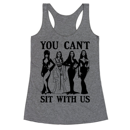 Halloween You Cant Sit With Us Racerback Tank