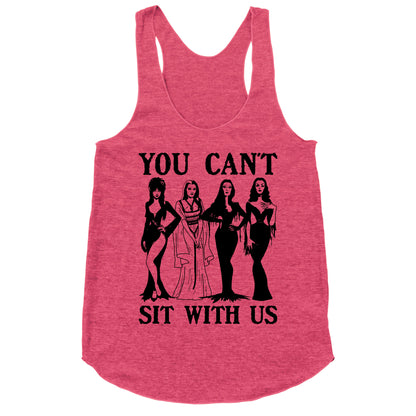 Halloween You Cant Sit With Us Racerback Tank