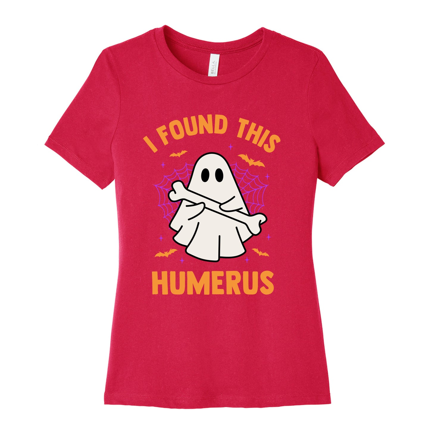 I Found This Humerus Womens Relaxed Fit Cotton Tee
