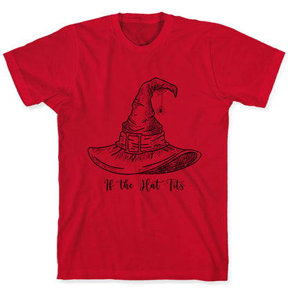 If the Hat Fits Halloween Witch T-Shirt