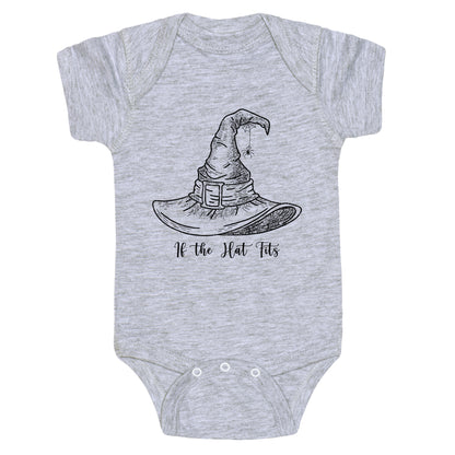 If the Hat Fits Halloween Witch Baby One-Piece