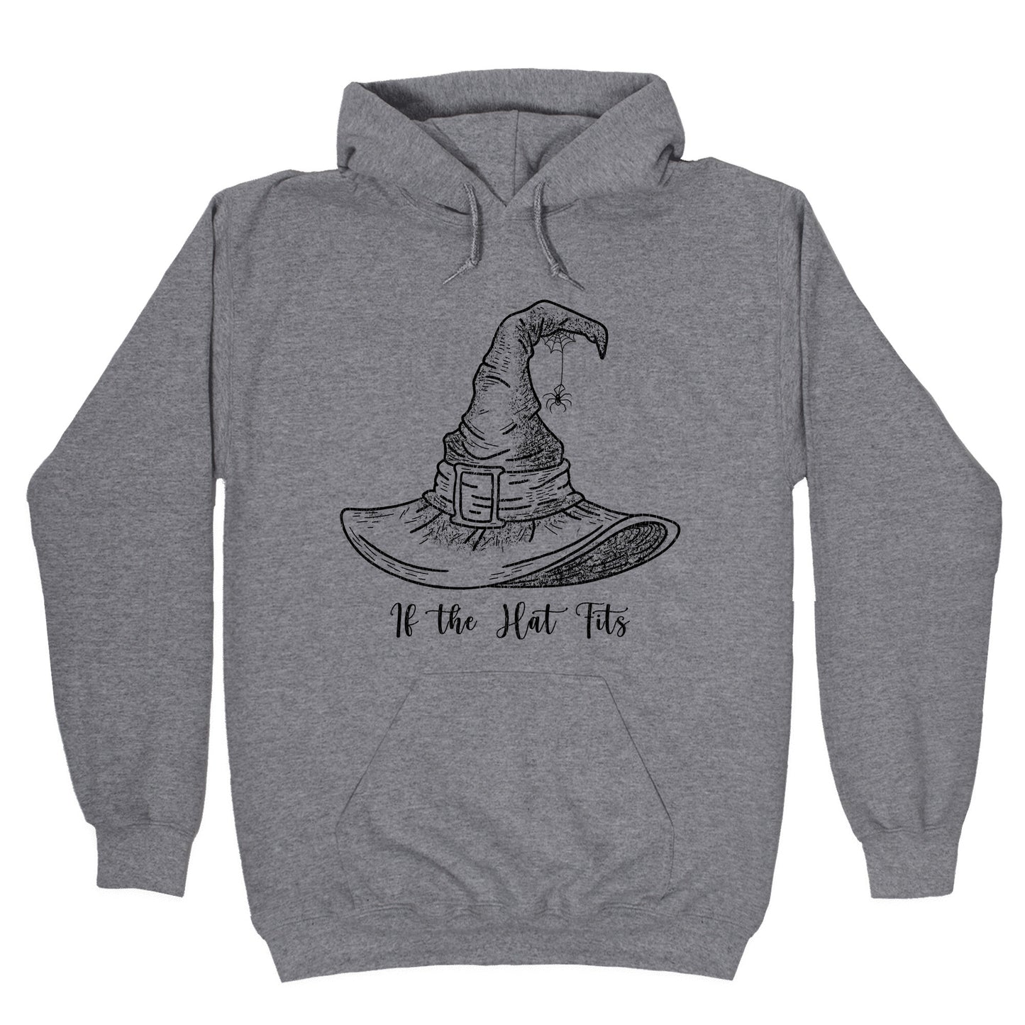 If the Hat Fits Halloween Witch Hoodie