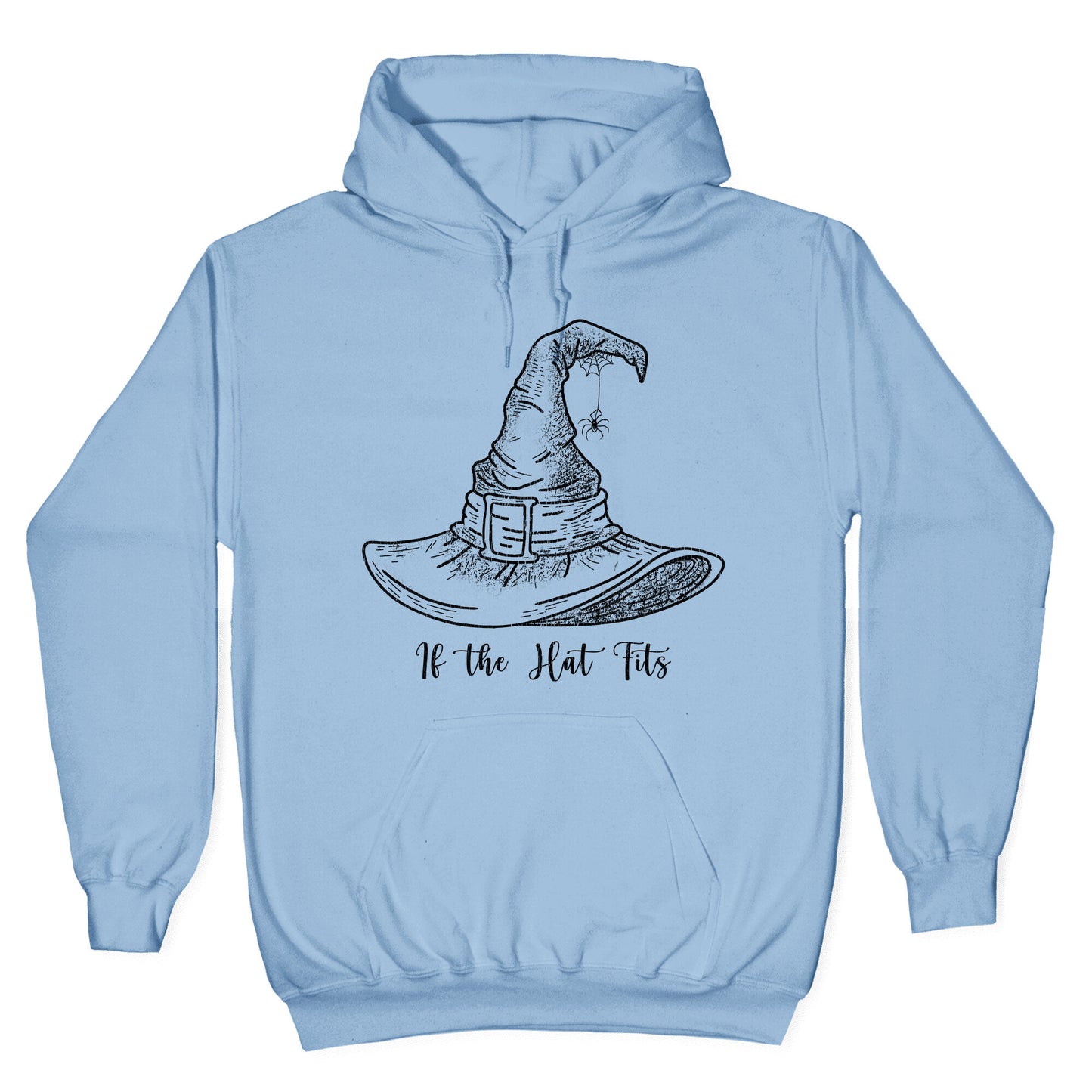 If the Hat Fits Halloween Witch Hoodie