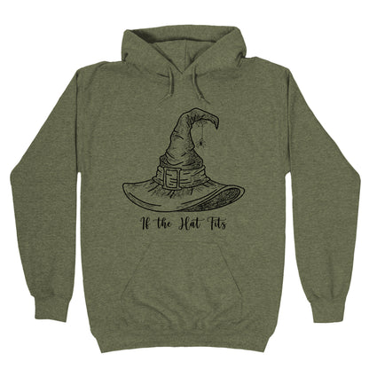 If the Hat Fits Halloween Witch Hoodie