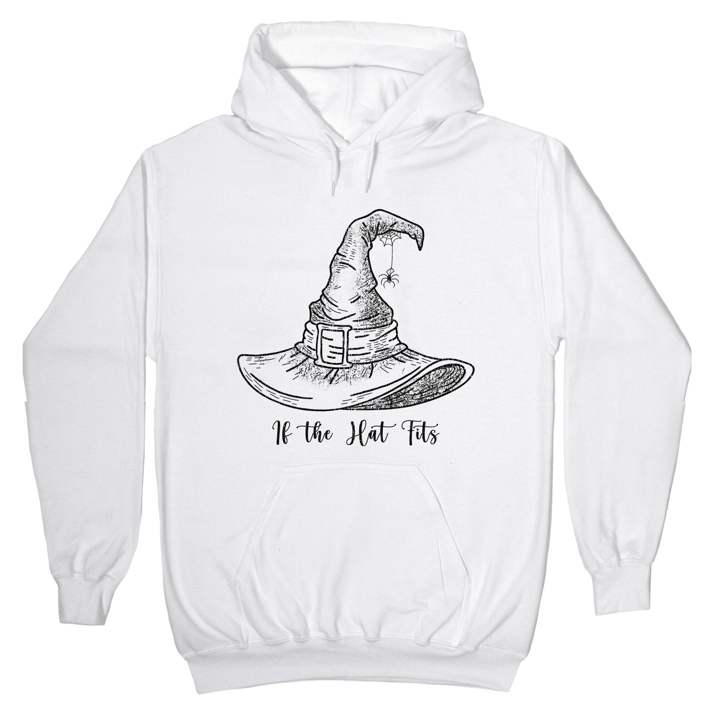 If the Hat Fits Halloween Witch Hoodie