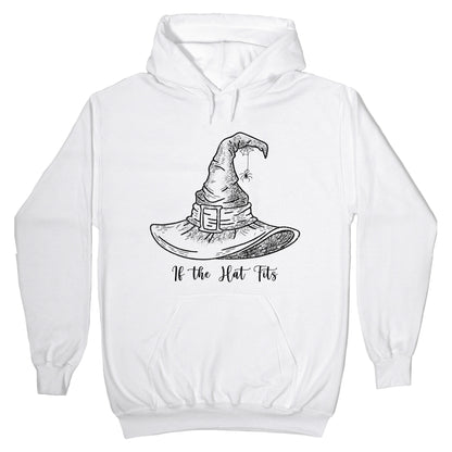 If the Hat Fits Halloween Witch Hoodie