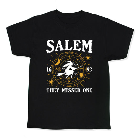 Salem They Missed One 1692 Kids Tee