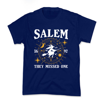 Salem They Missed One 1692 Kids Tee