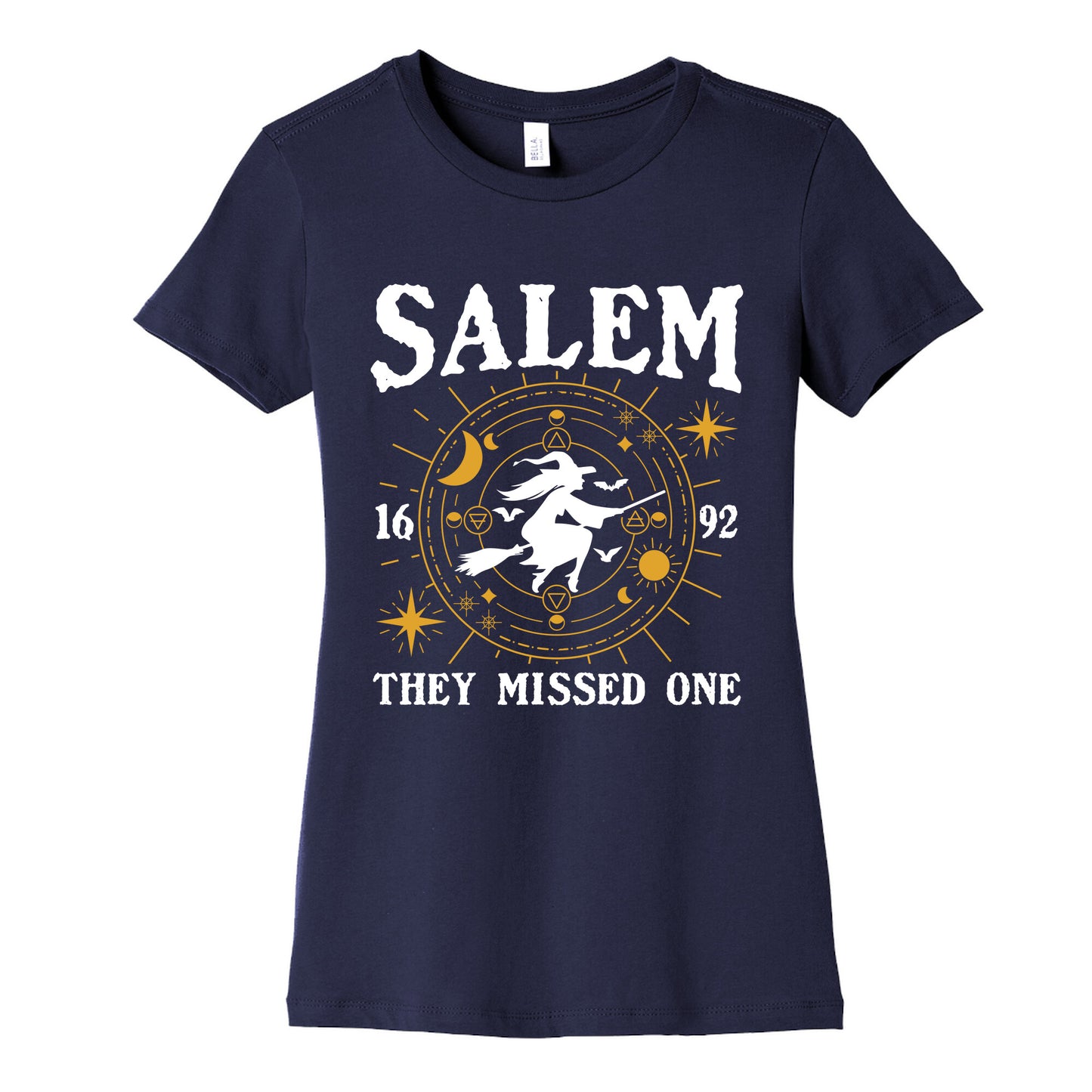 Salem They Missed One 1692 Womens Cotton Tee