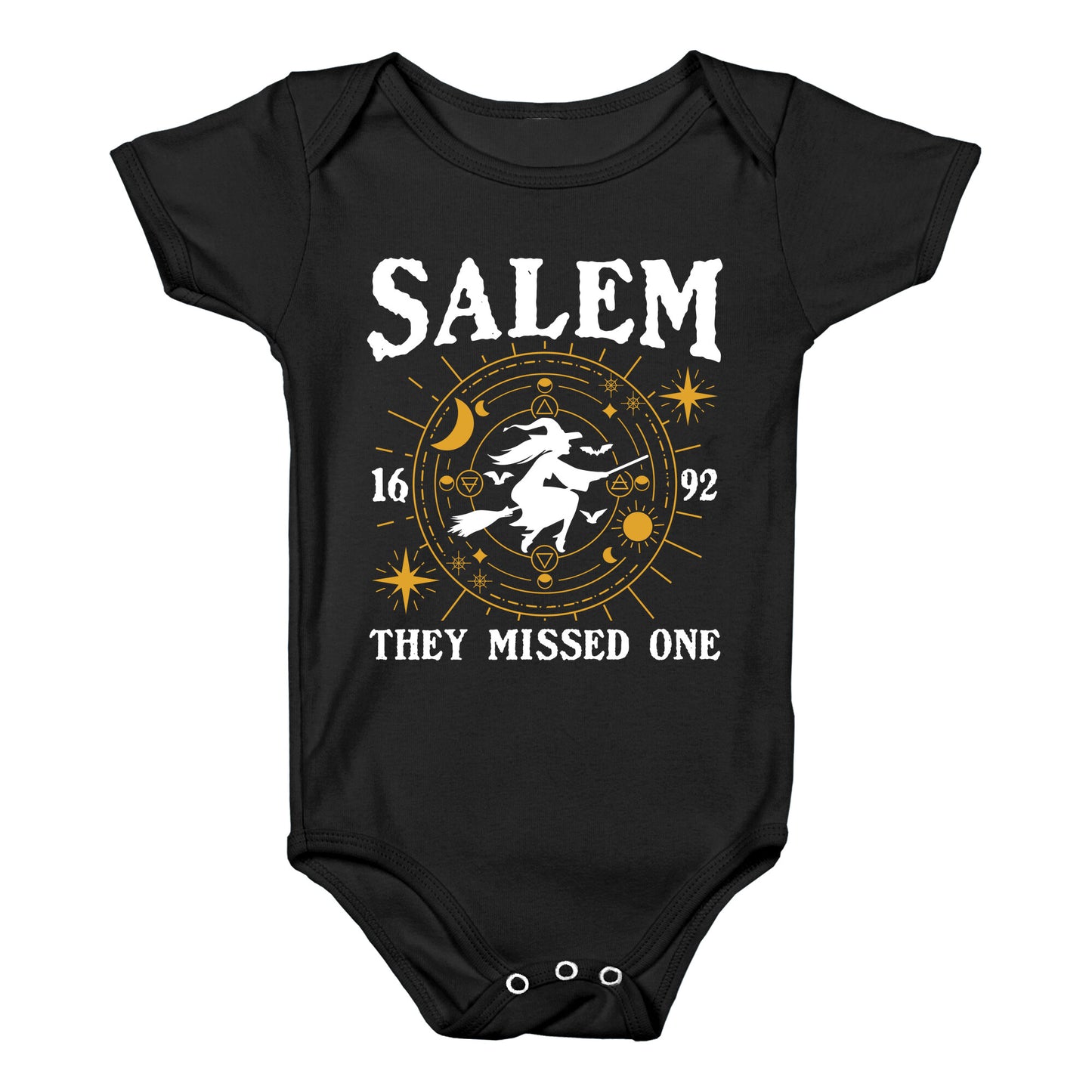 Salem They Missed One 1692 Baby One-Piece