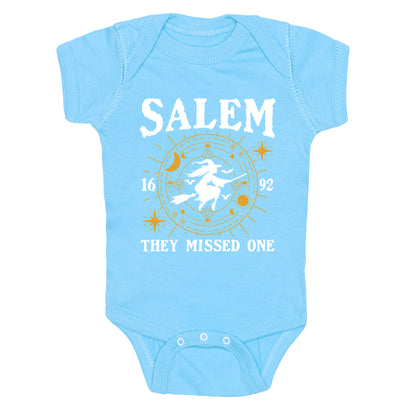 Salem They Missed One 1692 Baby One-Piece